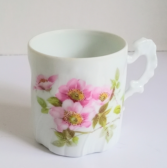 Limoges Giraud vintage tea cup demi tasse with saucer - Picture 4 of 8